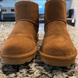 Bearpaw Alyssa tan fur boot